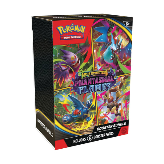 [PREVENTA] Booster Bundle - Mega Evolution Phantasmal Flames(6 Boosters) [INGLES]