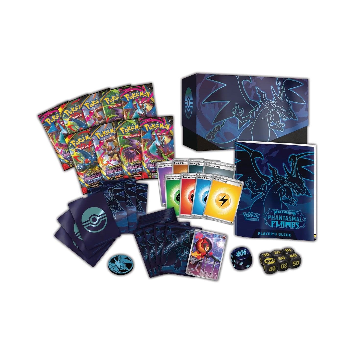 [PREVENTA] Elite Trainer Box - Mega Evolution Phantasmal Flames [INGLES]