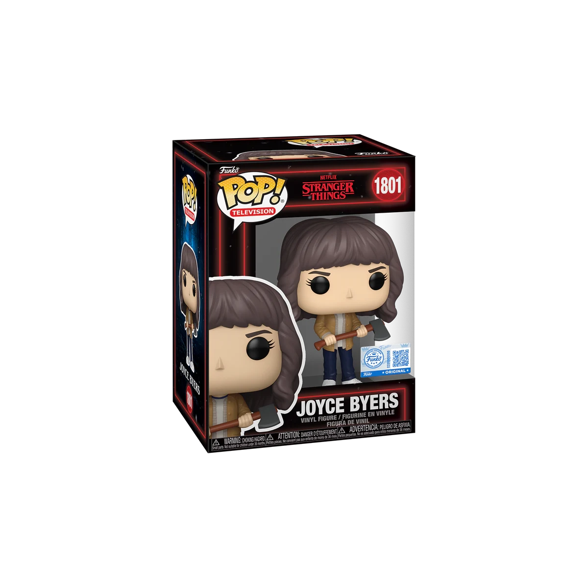 Joyce Byers - Netflix Stranger Things 1801 - Funko Pop [EDICION ESPECIAL]