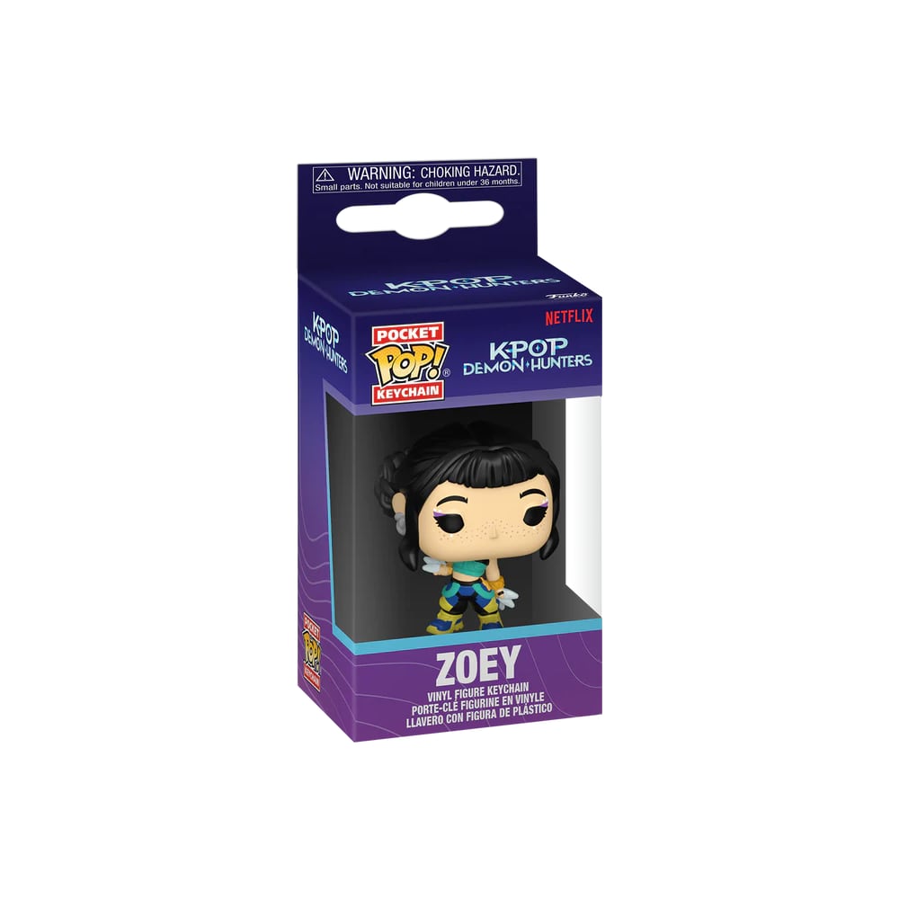Llavero Zoey Kpop Demon Hunters - Funko Pop Pocket