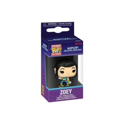 Llavero Zoey Kpop Demon Hunters - Funko Pop Pocket