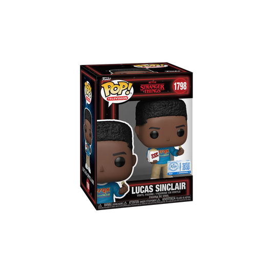 Lucas Sinclair - Netflix Stranger Things 1798 - Funko Pop [EDICION ESPECIAL]