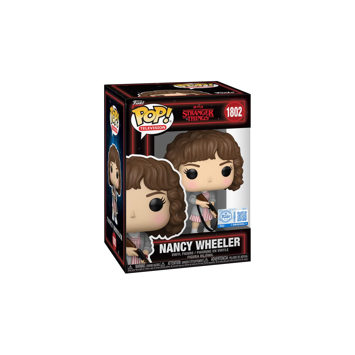 Nancy Wheeler - Netflix Stranger Things 1802 - Funko Pop [EDICION ESPECIAL]