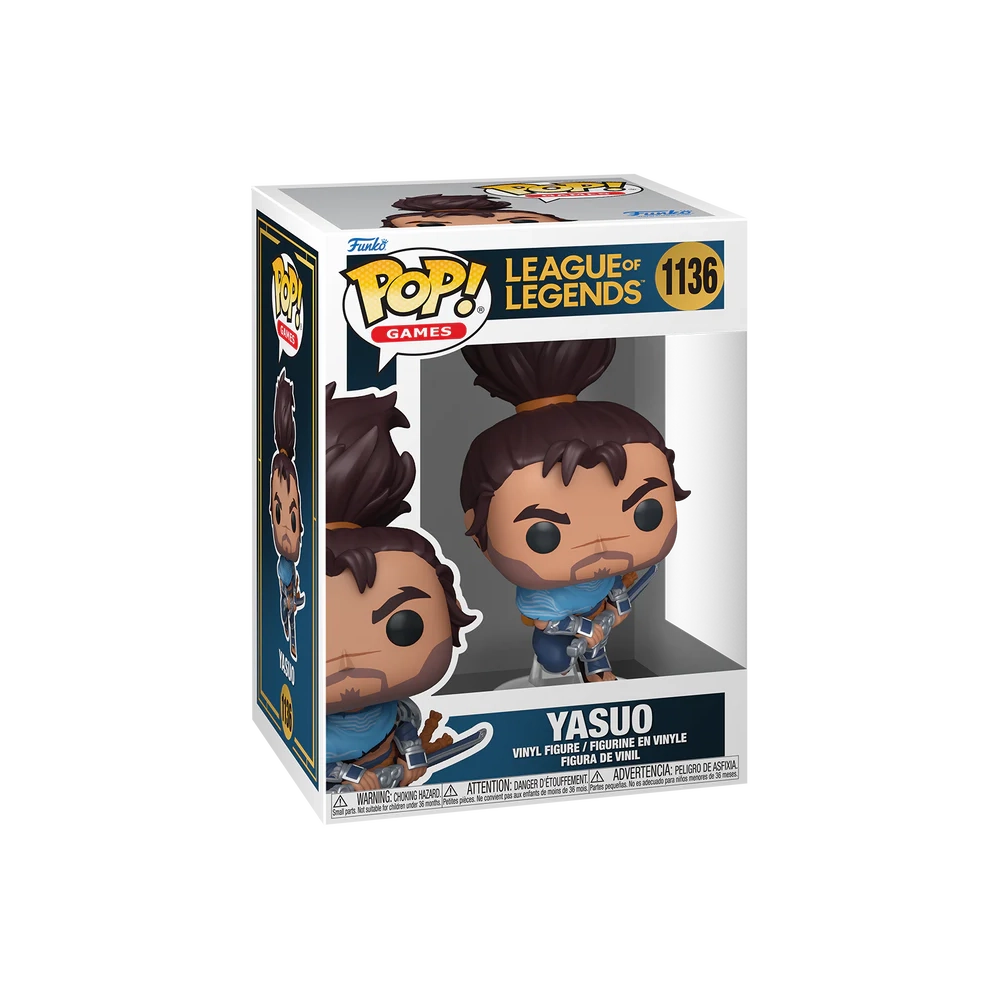 League Of Legends: Yasuo 1136 - Funko Pop