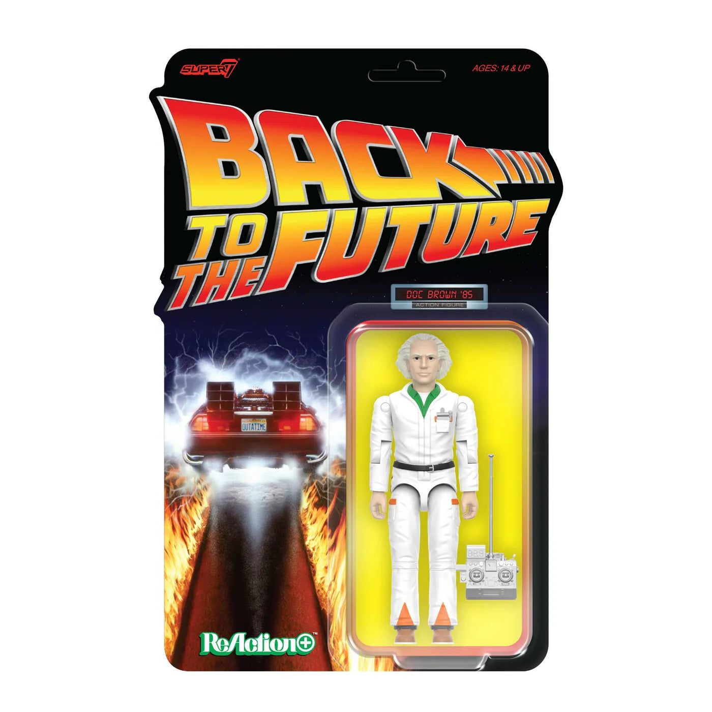 Doc Brown '85 - Volver Al Futuro / Back to the Future - Super7 Reaction
