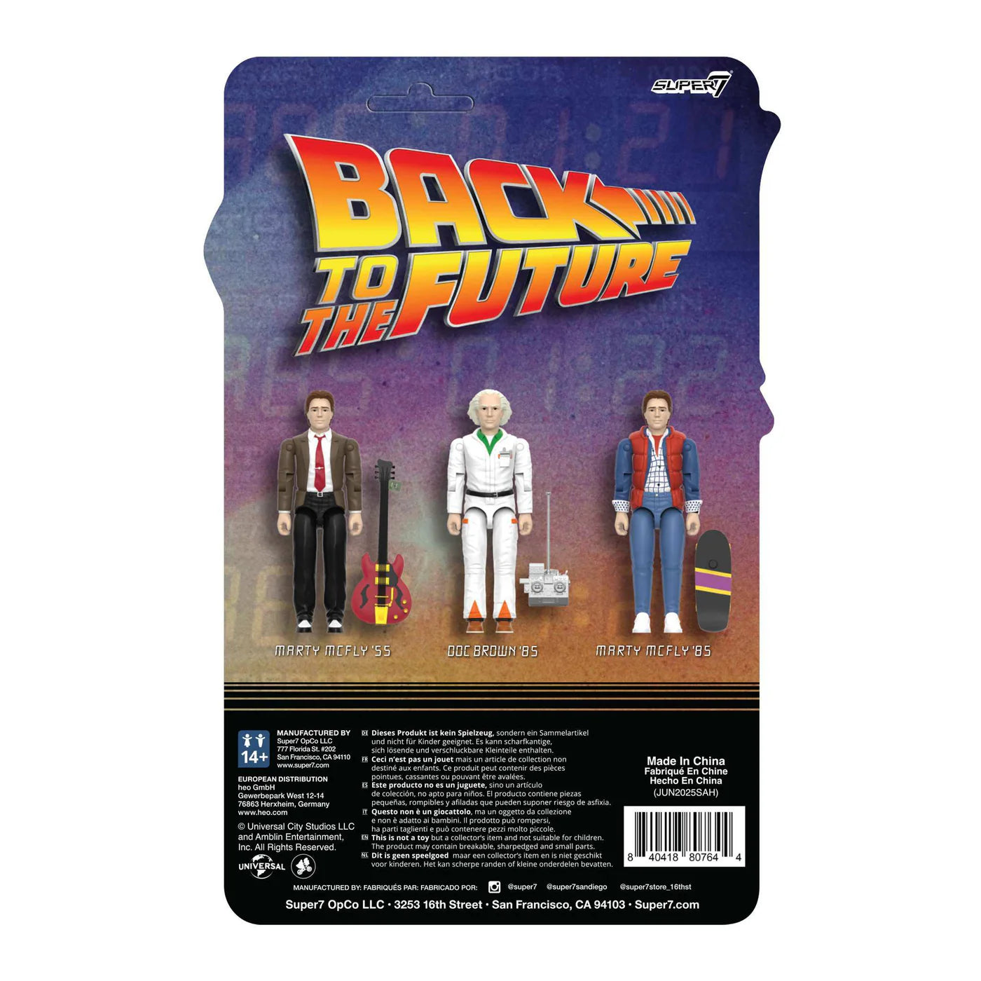 Doc Brown '85 - Volver Al Futuro / Back to the Future - Super7 Reaction