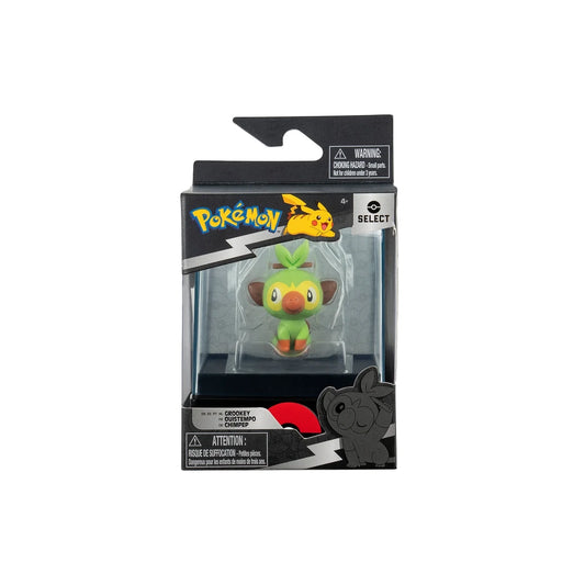 Grookey Select 2 pulgadas con case - Series 2 - Jazwares