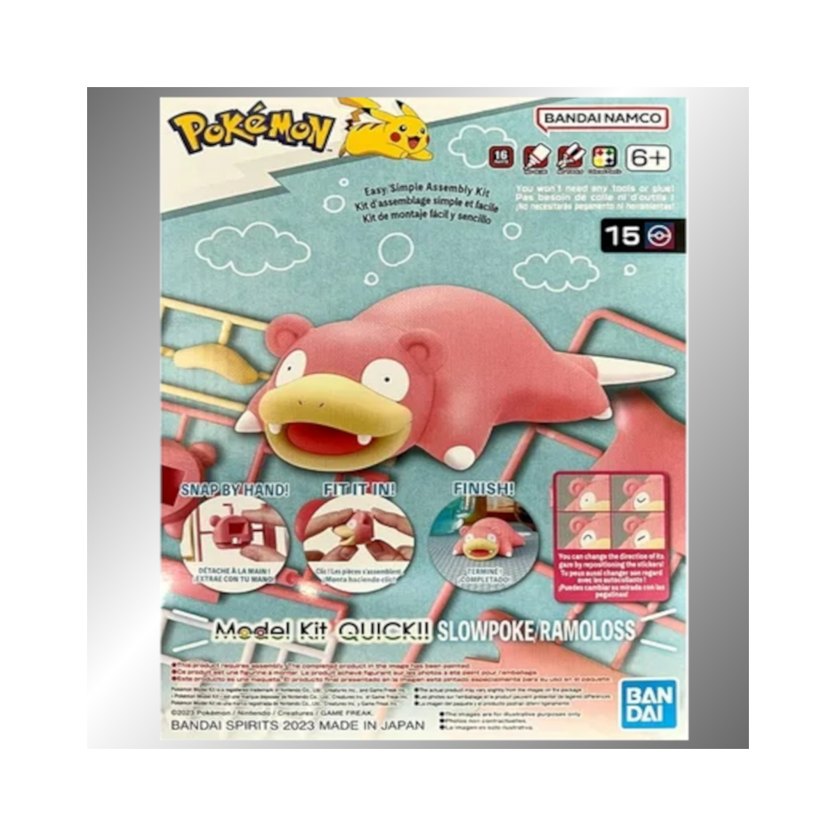 Slowpoke Bandai Plamo