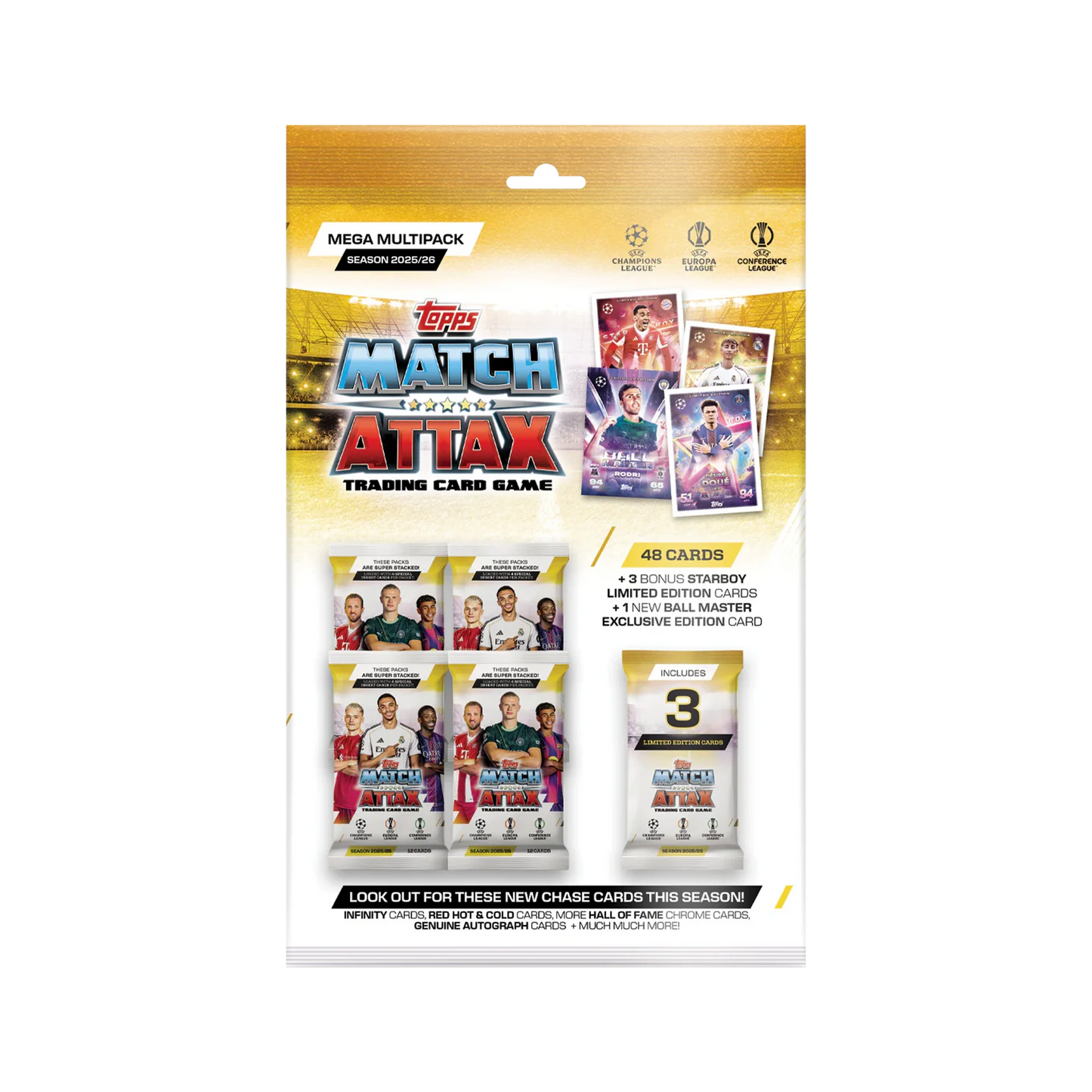 Topps Match Attax: UCC 25/26 - Mega Multipack - Topps