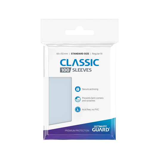 Classic Soft Sleeves Standard Size (100pz) - Ultimate Guard