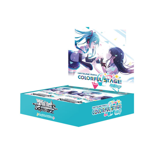 Hatsune Miku Colorful Stage Booster Box (12 Boosters) - Bushiroad - Weiss Schwarz