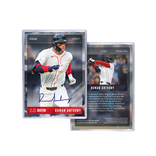 2025 On Demand Roman Anthony Autographed Debut Cards - Pulse