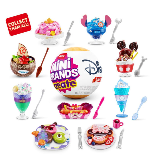 Mini Brands Create Disney Snacks Capsula Sorpresa - Zuru