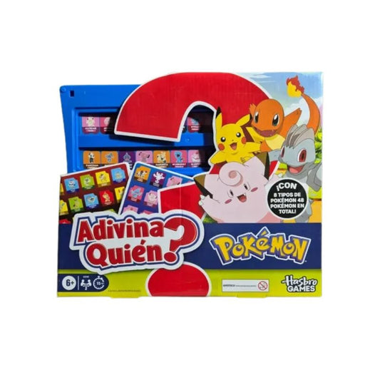 Adivina Quién? Edición Pokémon - Hasbro Gaming