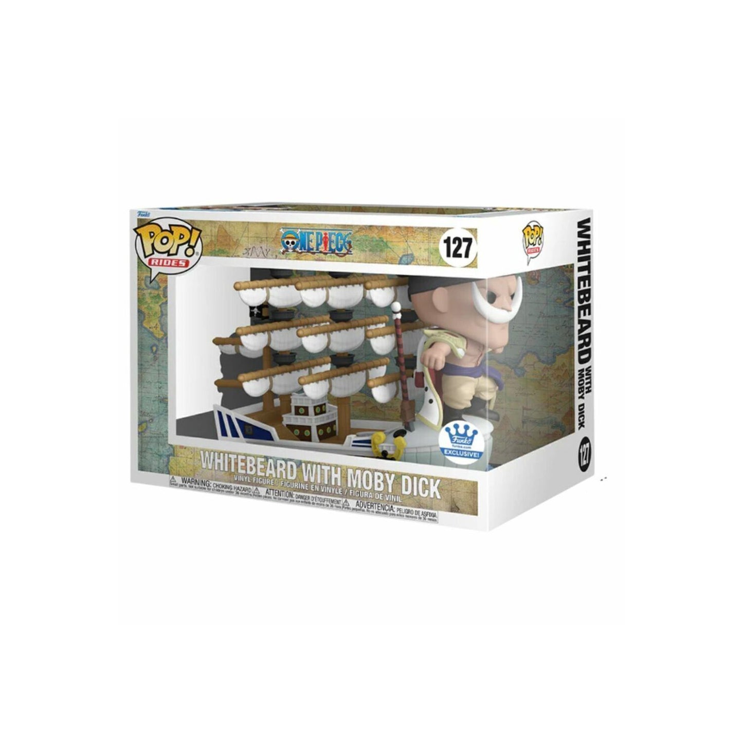 Whitebeard With Moby Dick 127 - Once Piece - Funko Pop