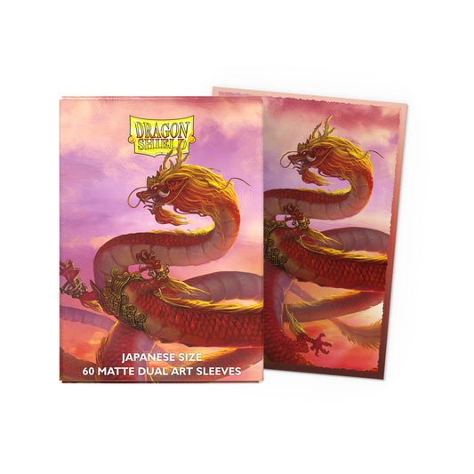 Wood Dragon 2024 - Matte Dual Art Sleeves - Micas Dragon Shield Japanese (60pz)