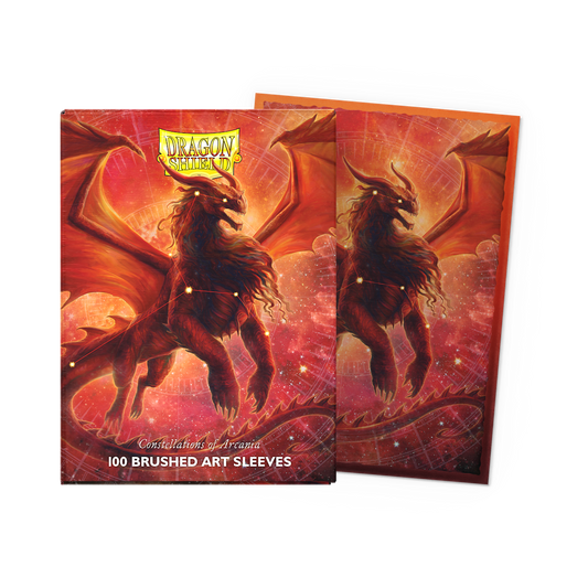 Constellations of Arcania - Brushed Art Sleeves - Micas Dragon Shield Standard (100pz)