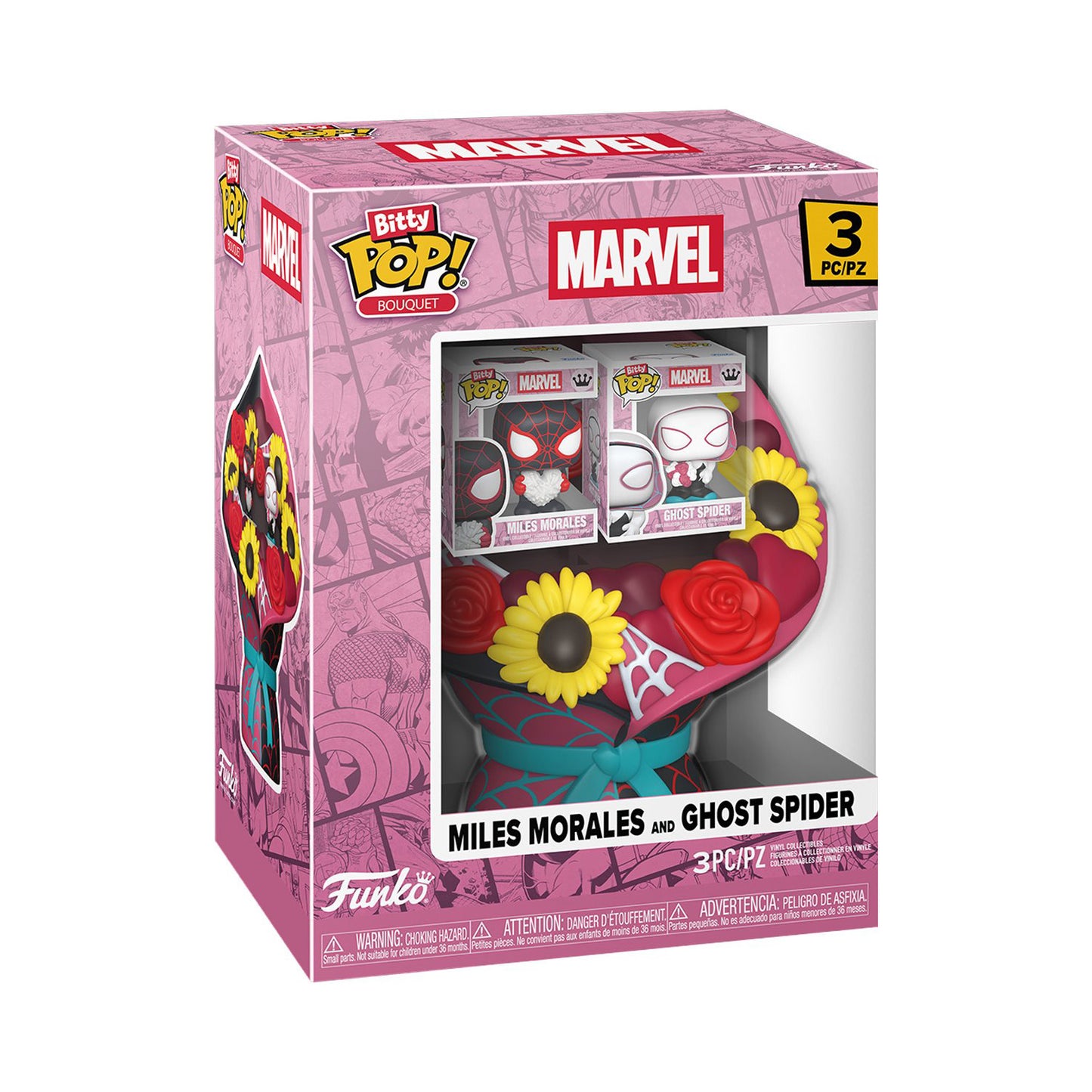 Miles Morales and Ghost Spider - Funko Bitty Pop Bouquet