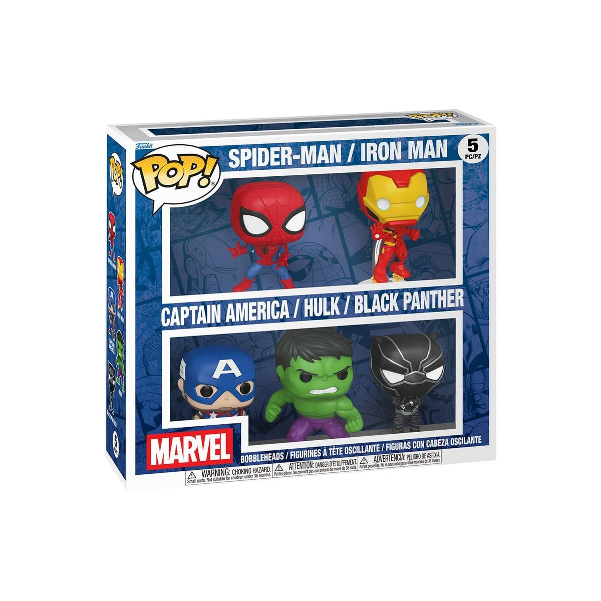 Marvel Superheroes 5 Pack - Funko Pop
