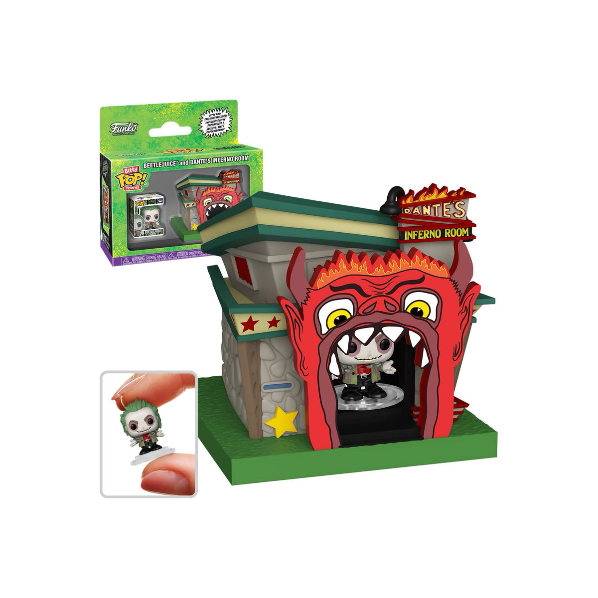 Beetlejuice - Dantes Infierno - Funko Bitty Pop Town
