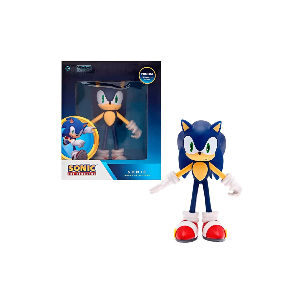 Figura de Acción Sonic Articulado 25cm - Ruz