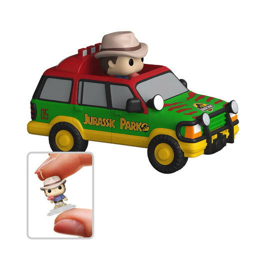 Jurassic SUV con Dr Alan Grant - Jurassic Park - Funko Bitty Pop Rides