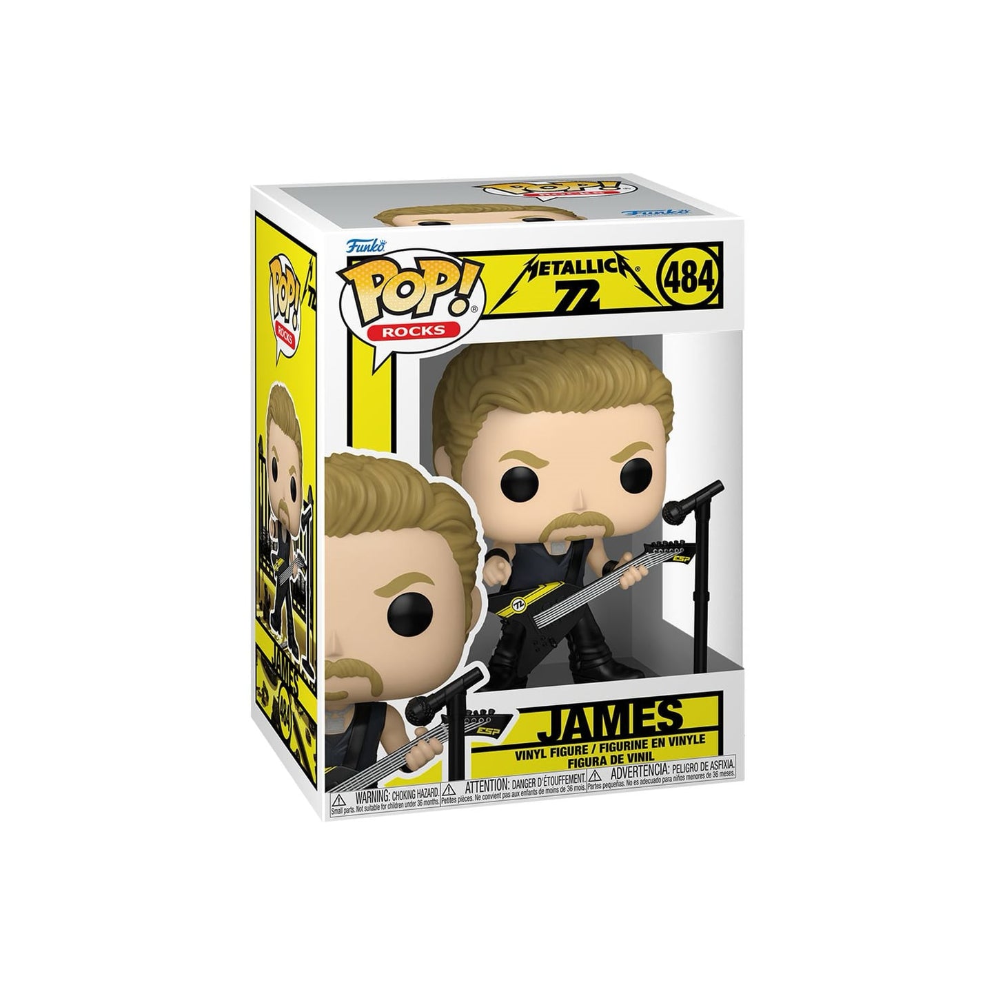 James 484 - Metallica 72 - Funko Pop