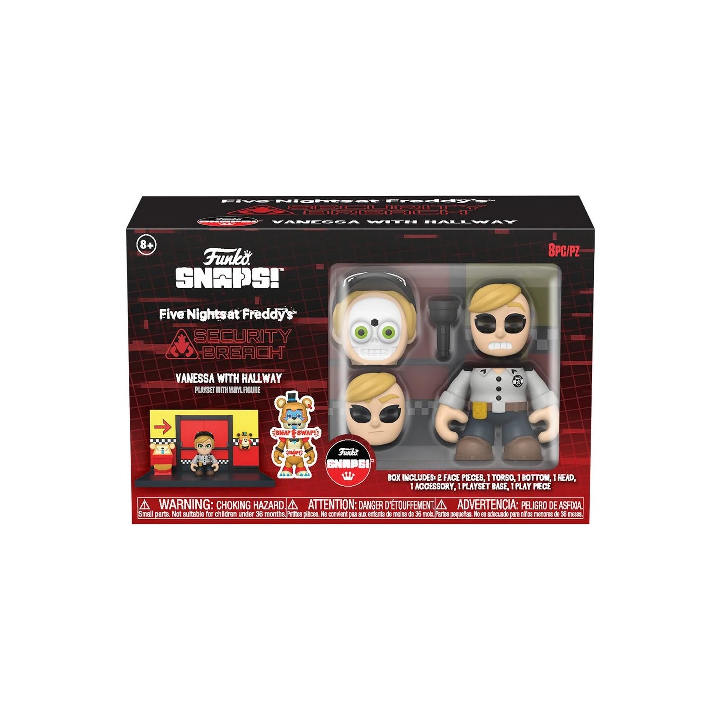 Figura de Acción Vanessa with Hallway Playset - Five Nights at Freddys Security Breach - Funko