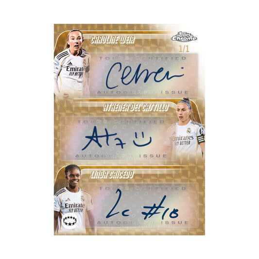 2025-26 UEFA Women's Champions League: Hobby Box - Topps