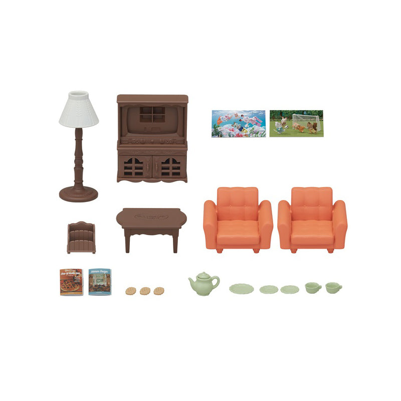 Living Room Set - Sylvanian Families (Version Japonesa)