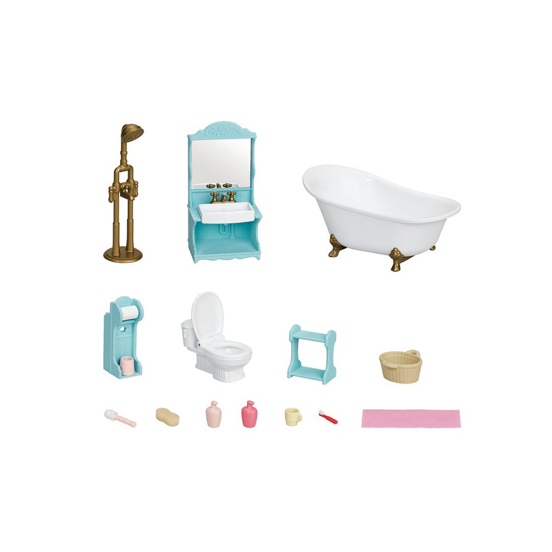 Bathroom Set - Sylvanian Families (Version Japonesa)