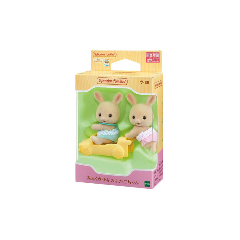 Milk Rabbit Twins - Sylvanian Families (Version Japonesa)