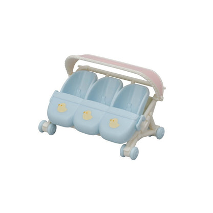 Triplets Stroller - Sylvanian Families (Version Japonesa)