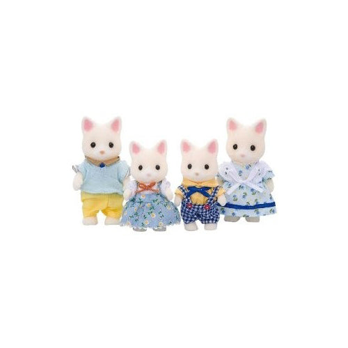 Silk Cat Family - Sylvanian Families (Version Japonesa)