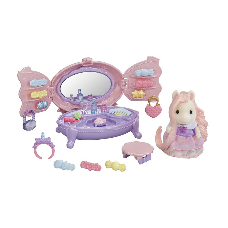 Vanity Dresser Set of Fashionable Pony - Sylvanian Families (Version Japonesa)