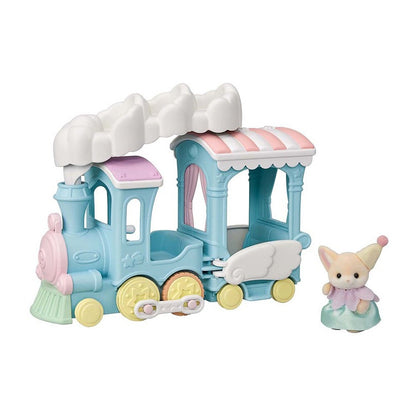 Parade Train Set Of Fluffy Clouds - Sylvanian Families (Version Japonesa)