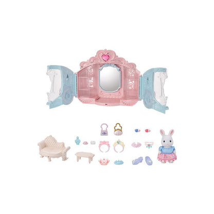 Glittering Carriage Fashionable Room Set - Sylvanian Families (Version Japonesa)