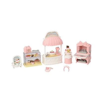 Sweet Pastry Chef First Cake Shop Set - Sylvanian Families(Version Japonesa)