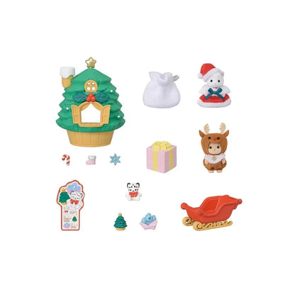 Baby Santa's Christmas Tree House - Sylvanian Families (Version Japonesa)