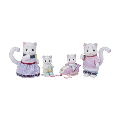 Snow Leopard Family - Sylvanian Families (Version Japonesa)