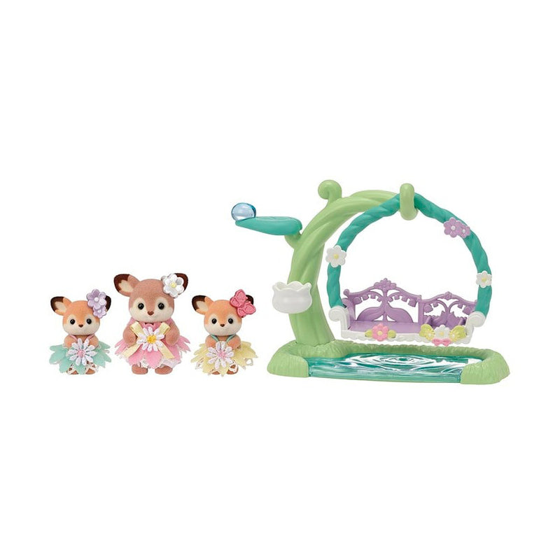 Deer Baby - Waterside Friendship Swing Set - - Sylvanian Families (Version Japonesa)