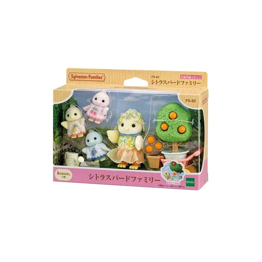 Citrus Bird Family - Sylvanian Families (Version Japonesa)