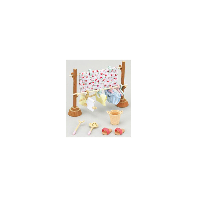 Clothes Drying Place Set - Sylvanian Families (Version Japonesa)