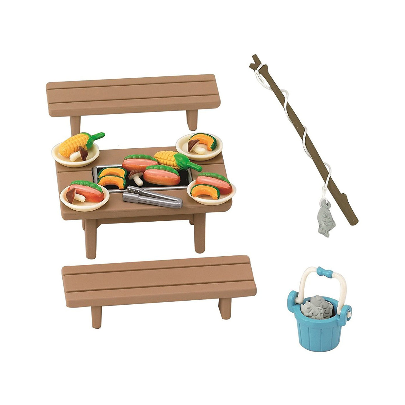 Family Barbecue Set - Sylvanian Families (Version Japonesa)