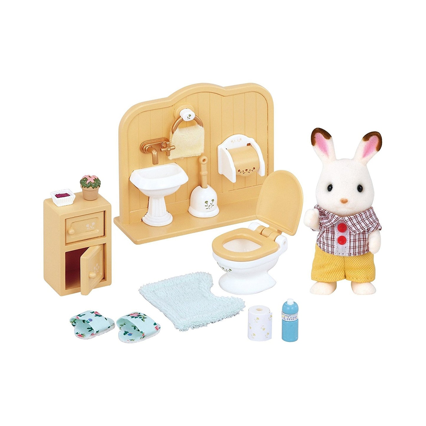 Chocolate Rabbit Brother Set - Sylvanian Families (Version Japonesa)