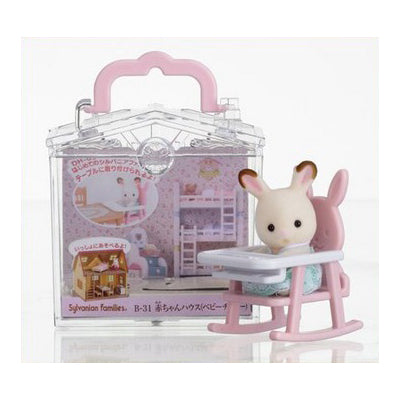 Baby Carry Case (Rabbit on Baby Chair) - Sylvanian Families (Version Japonesa)