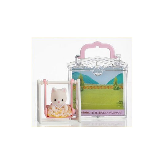 Baby Carry Case (Cat on Swing) - Sylvanian Families (Version Japonesa)