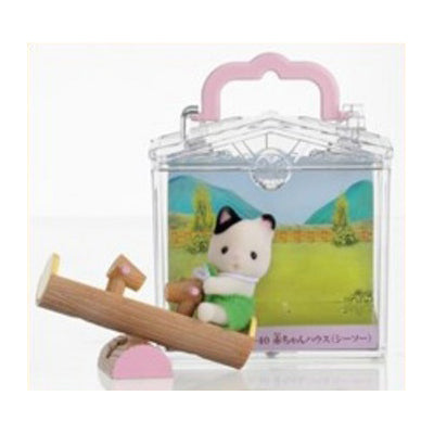 Baby Carry Case (Cat on See-saw) - Sylvanian Families (Version Japonesa)