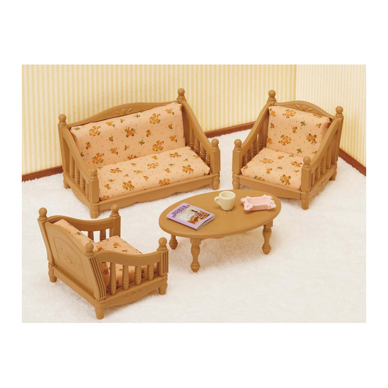 Sofa & Armchair Set - Sylvanian Families (Version Japonesa)