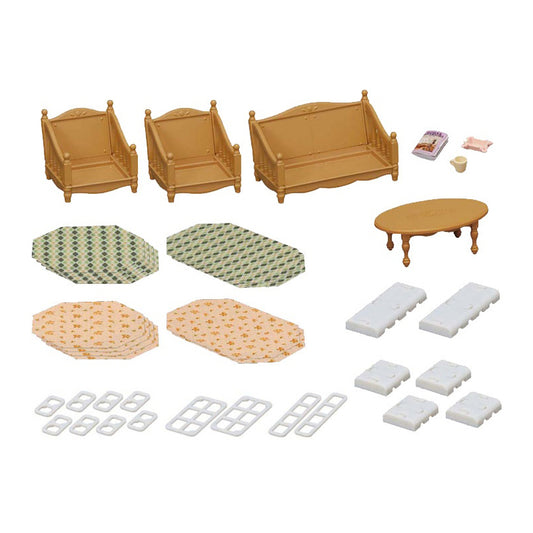 Sofa & Armchair Set - Sylvanian Families (Version Japonesa)